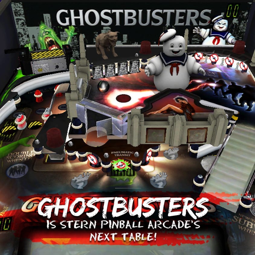Ghostbusters is Stern Pinball Arcade’s Next Table!