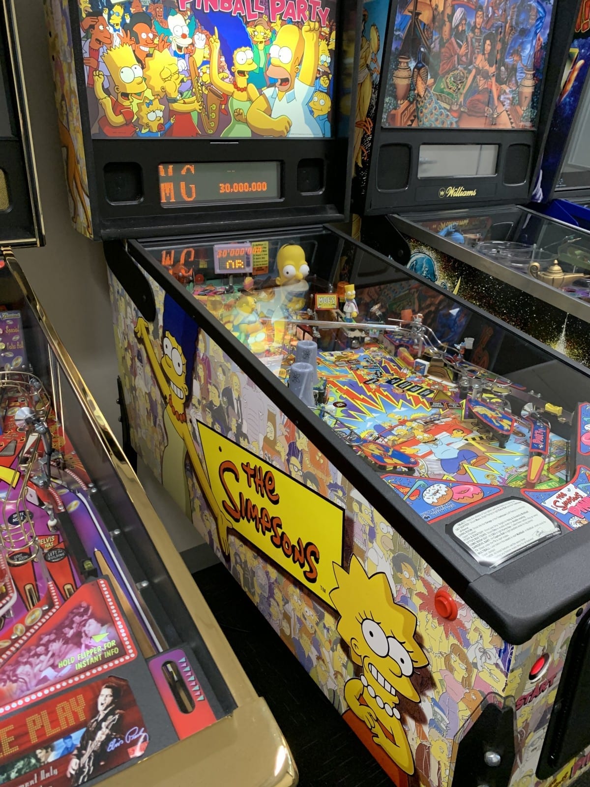 Simpsons Pinball Machine For Sale Pinball Sales Australia 3782