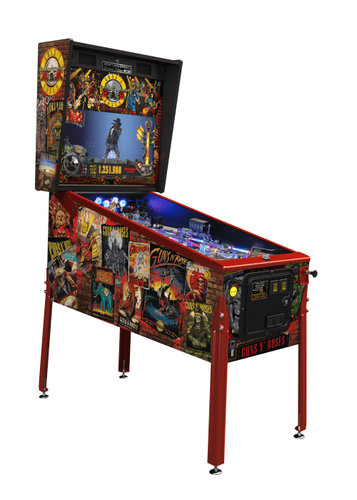 Limited edition guns and roses pinball machine for sale